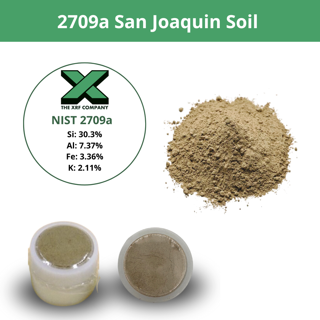 Soil - Certified Reference Material - 2709A,2709 San Joaquin Soil for XRF Analyzer