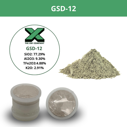 Soil - Certified Reference Material - Stream Sediments - GSD-12 CRM - for XRF Analyzers